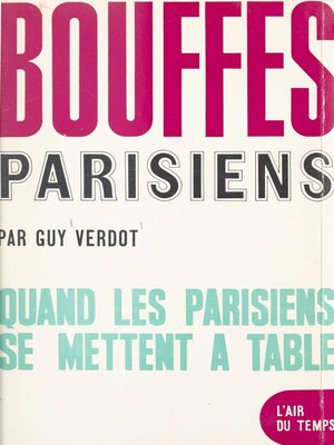 cover image of Bouffes parisiens